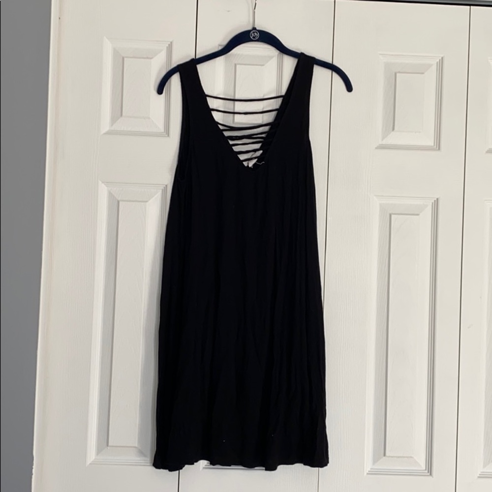 Black dress casual